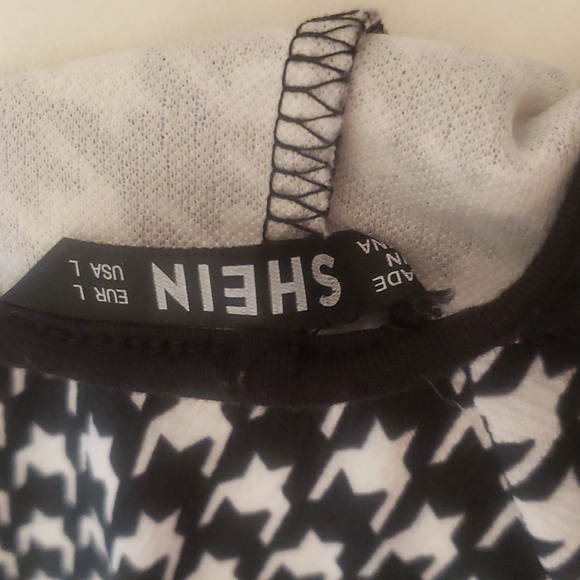 Black and White Dress Large - Picture 6 of 6